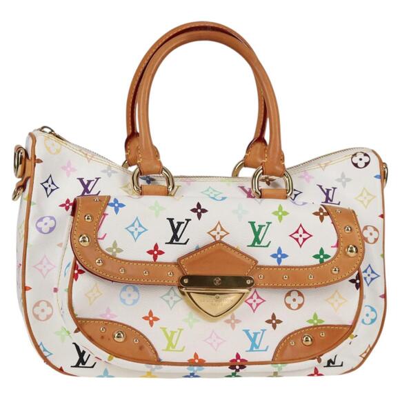 LOUIS VUITTON Monogram Multicolor Rita Bag White M40125 - Picture 1 of 16